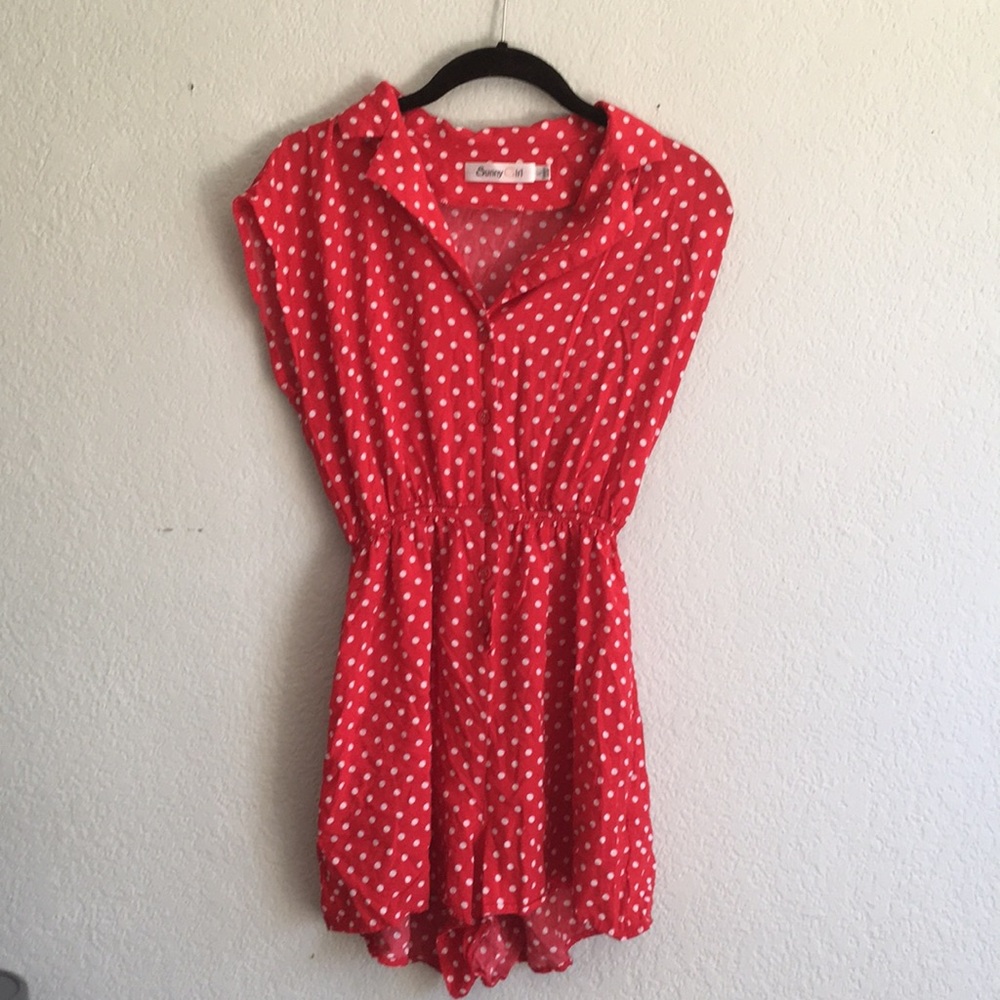 Polka Dot Romper